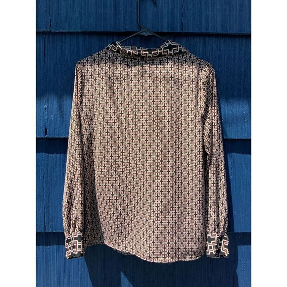 Liz Claiborne Blouse and scarf - Picture 2 of 4